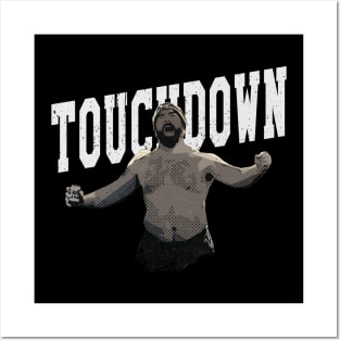 jason kelce celebrating touchdown Posters and Art